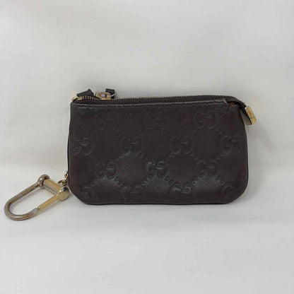 Pre-Owned Gucci Brown Leather Designer Handbag