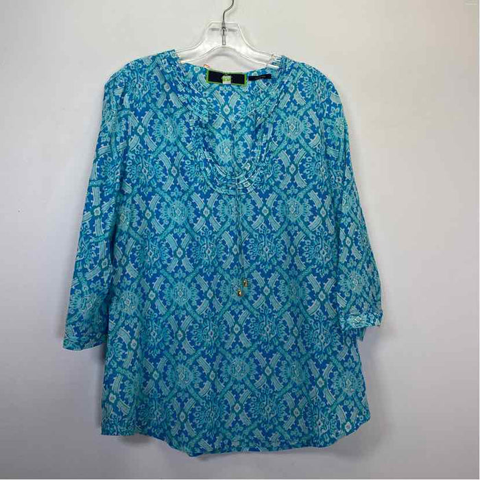 Pre-Owned Size L c wonder Blue Multi Top