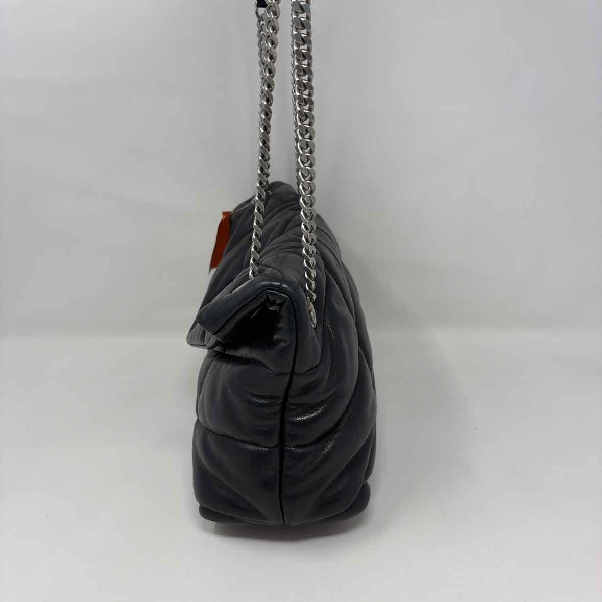Pre-Owned Saint Laurent Black Leather Designer Handbag