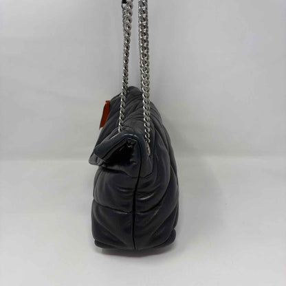 Pre-Owned Saint Laurent Black Leather Designer Handbag