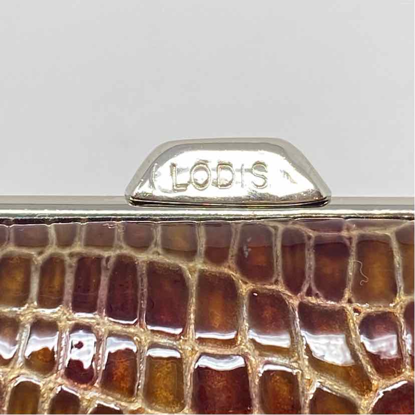 Pre-Owned Lodis Brown Leather Handbag