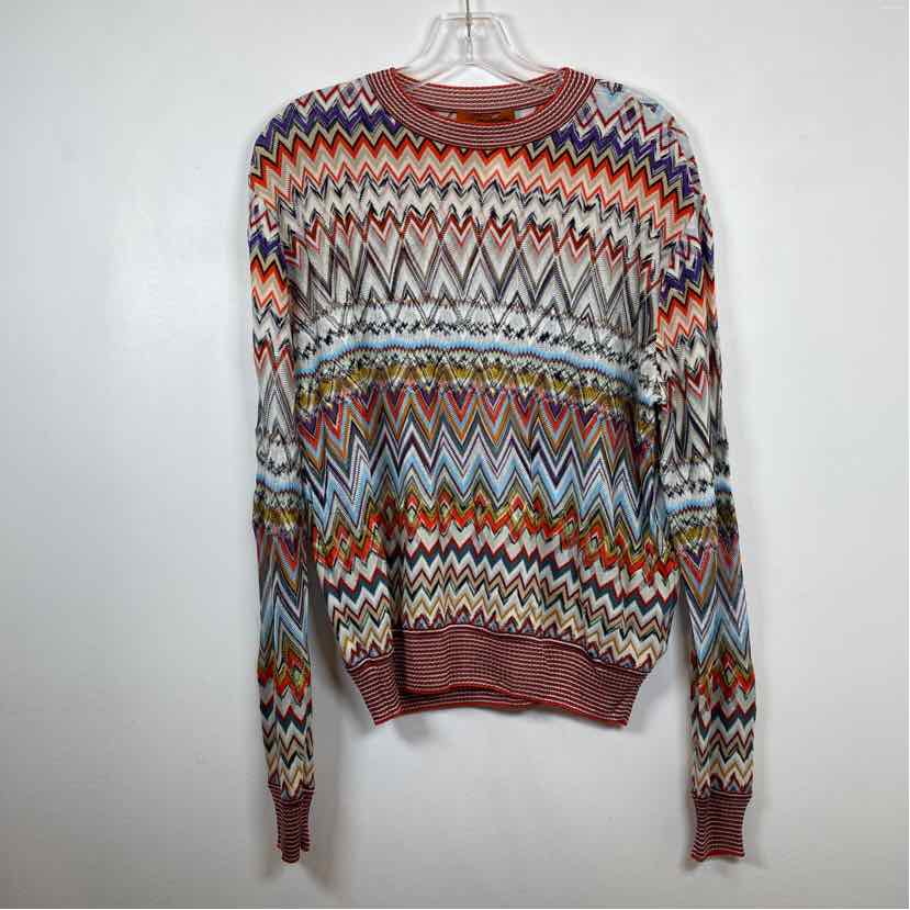 Pre-Owned Missoni Multi Knit Women Size S Designer Clothes