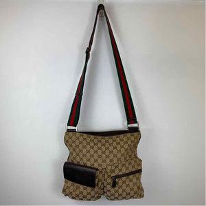 Pre-Owned Gucci Monogram Canvas Designer Handbag