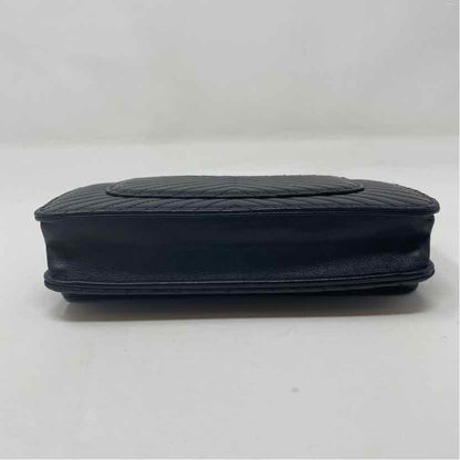 Pre-Owned Chanel Black Lambskin Designer Handbag