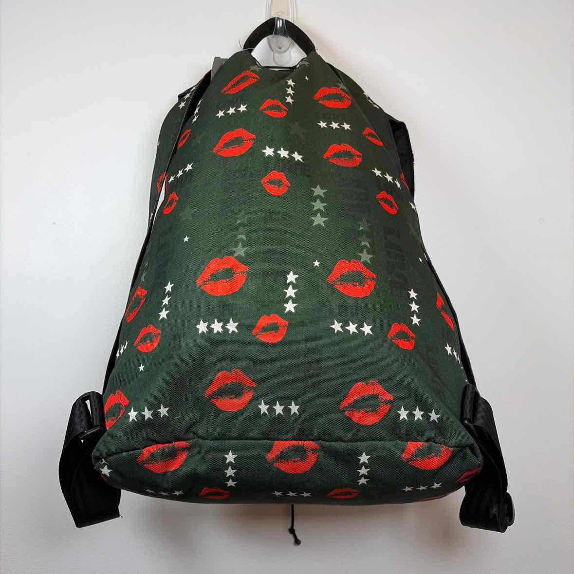Pre-Owned Penelope Wildberry Green Print Fabric Handbag