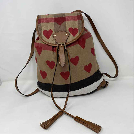 Pre-Owned Burberry Plaid Canvas Designer Handbag