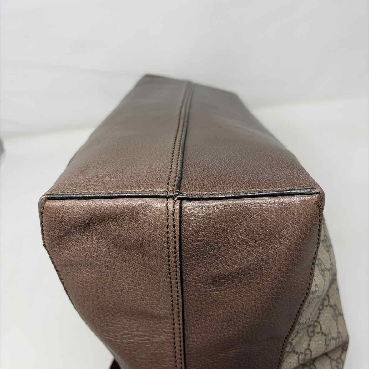 Pre-Owned Gucci Monogram Canvas Designer Handbag