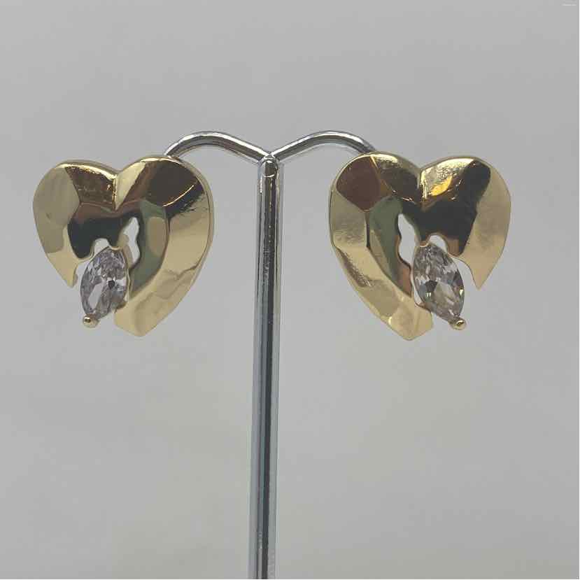Gold Multi Metal Earrings