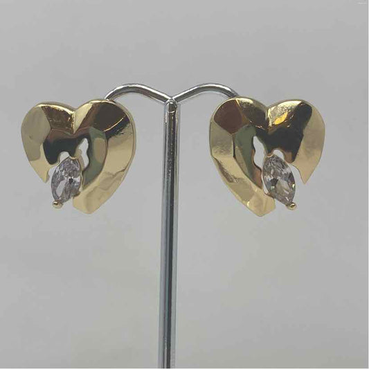 Gold Multi Metal Earrings