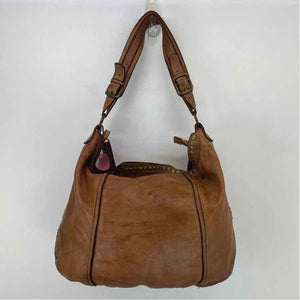 Pre-Owned Boutique Camel Leather Handbag