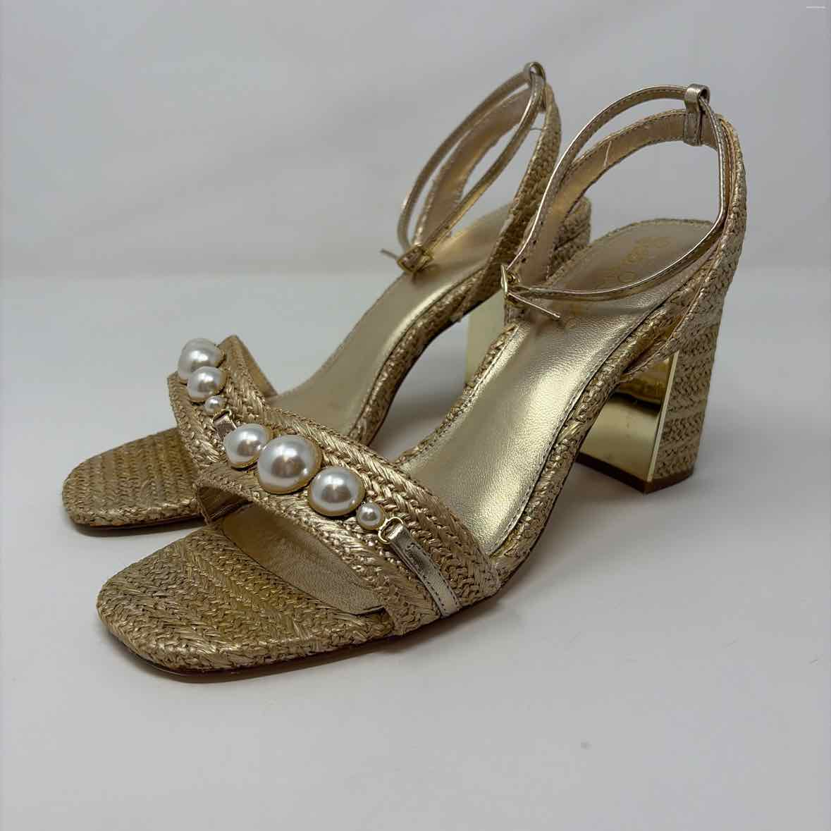 Pre-Owned Shoe Size 10 Lilly Pulitzer Tan Heels