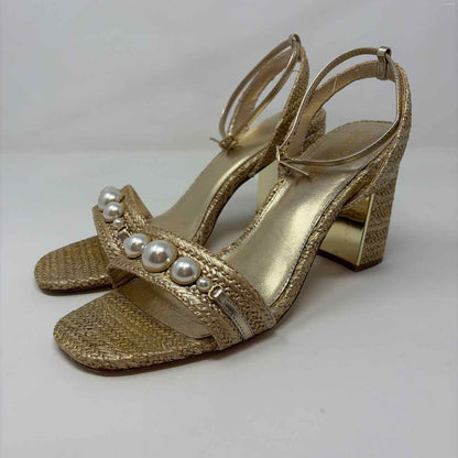 Pre-Owned Shoe Size 10 Lilly Pulitzer Tan Heels