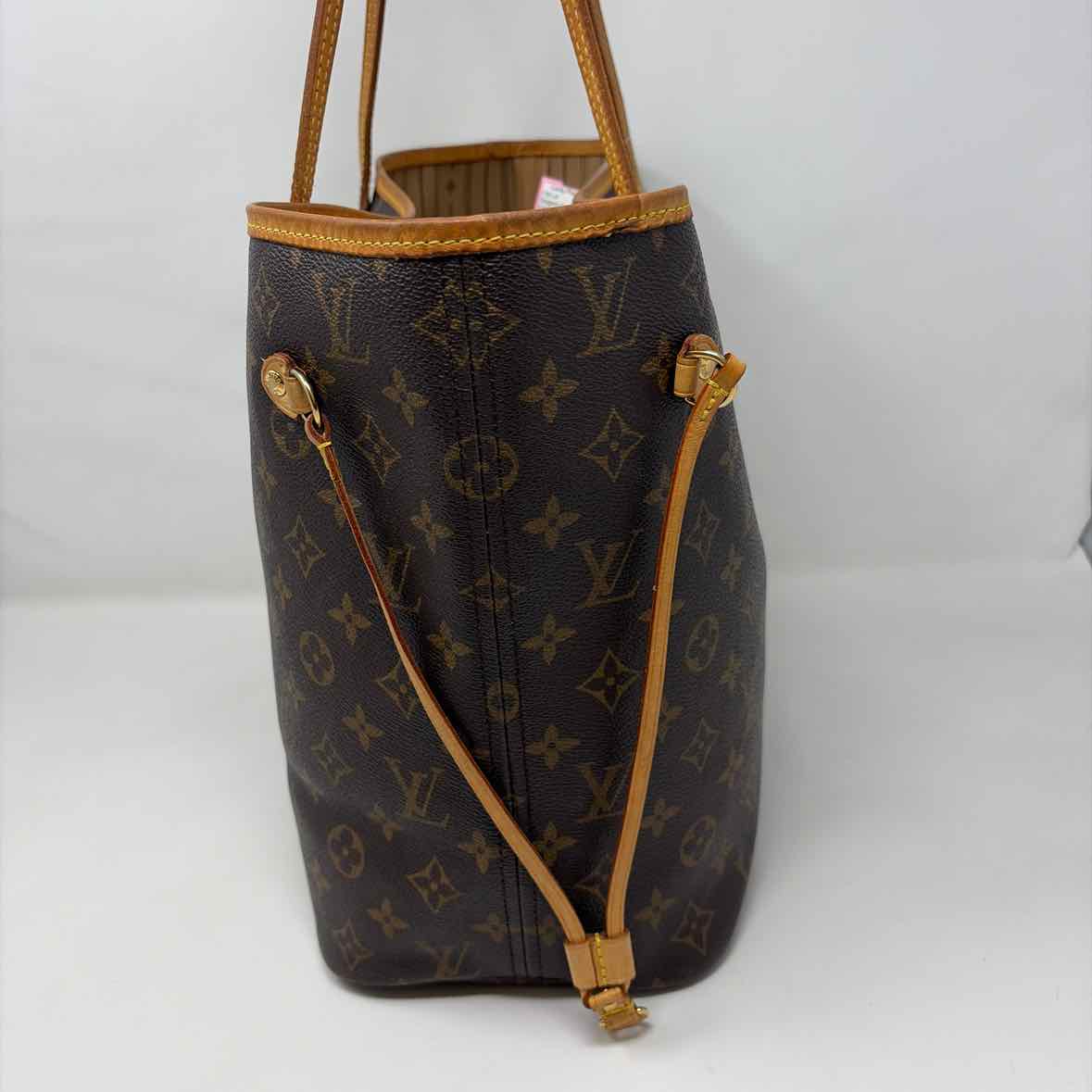 Pre-Owned Louis Vuitton Brown Coated Canvas Designer Handbag