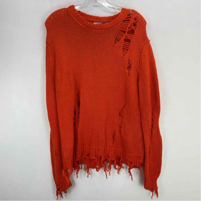 Pre-Owned Size M Stitches & Stripes Orange Sweater