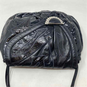 Pre-Owned Sharif Black Leather Handbag
