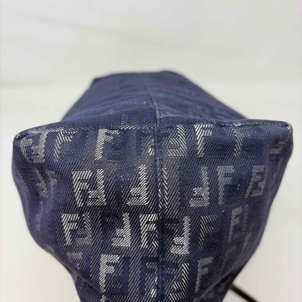 Pre-Owned Fendi Denim Denim Designer Handbag