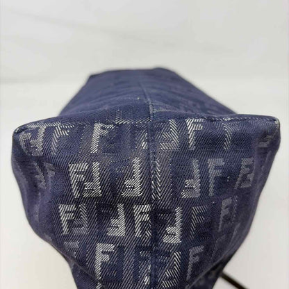 Pre-Owned Fendi Denim Denim Designer Handbag