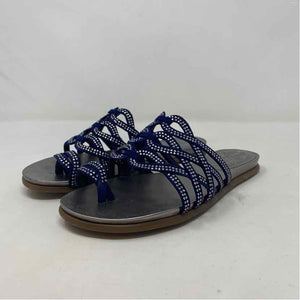 Pre-Owned Shoe Size 8 Vince Camuto Navy Sandals