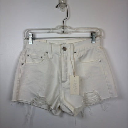 Pre-Owned Size 25/S Z Supply White Shorts
