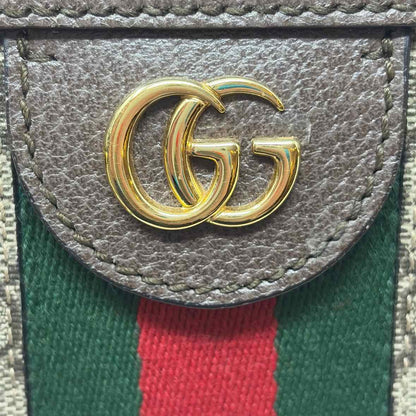 Pre-Owned Gucci Monogram Canvas Designer Handbag