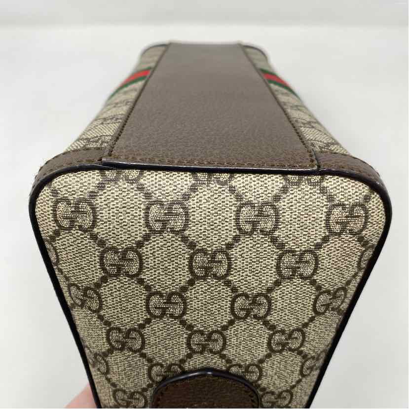 Pre-Owned Gucci Monogram Canvas Designer Handbag