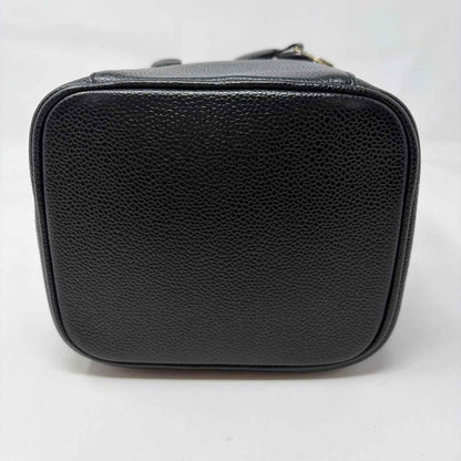 Pre-Owned Chanel Black Leather Designer Handbag