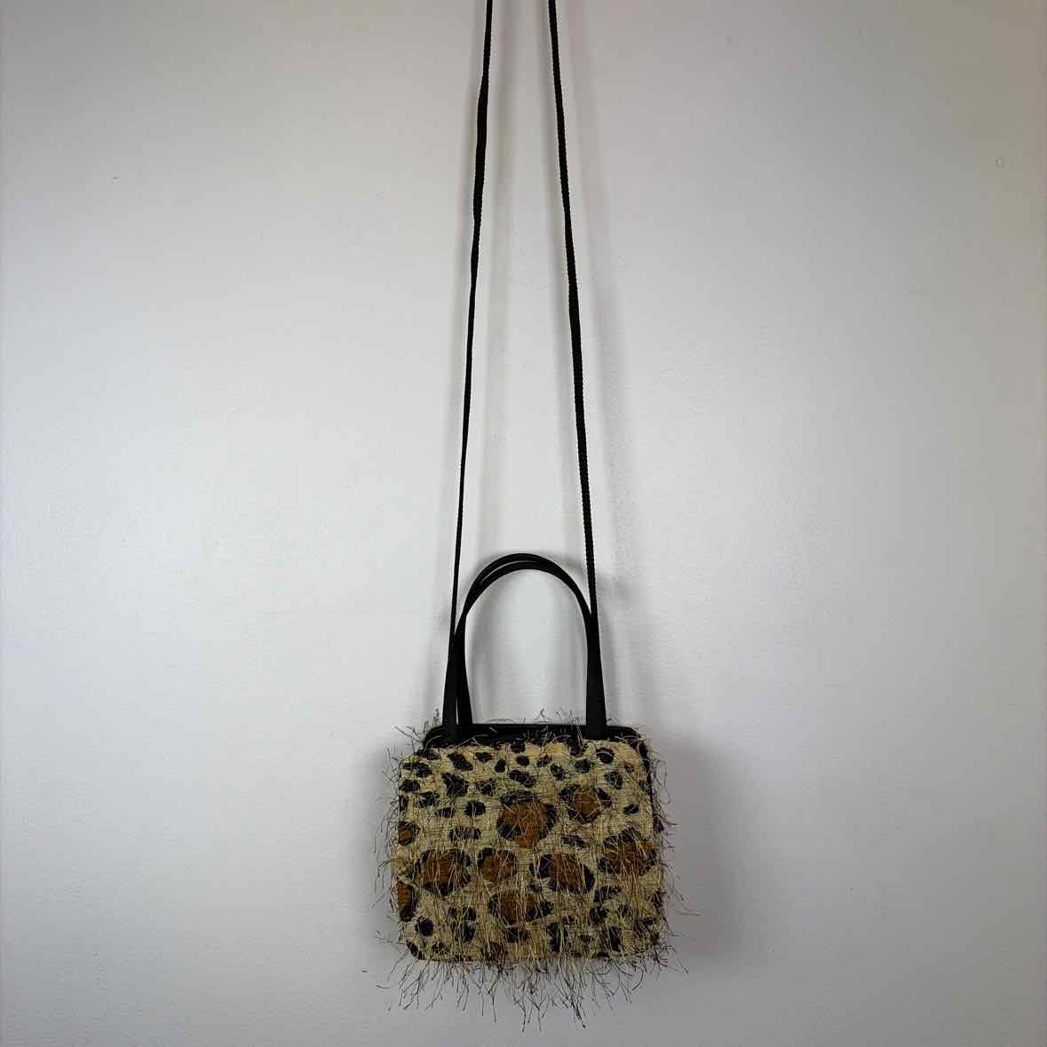 Pre-Owned Julie Feldman Cheetah Fabric Handbag