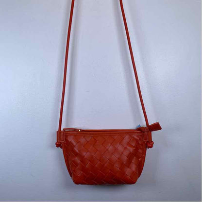 Orange faux leather Handbag