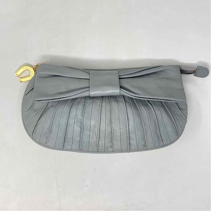 Pre-Owned Betsy Johnson Grey Leather Handbag