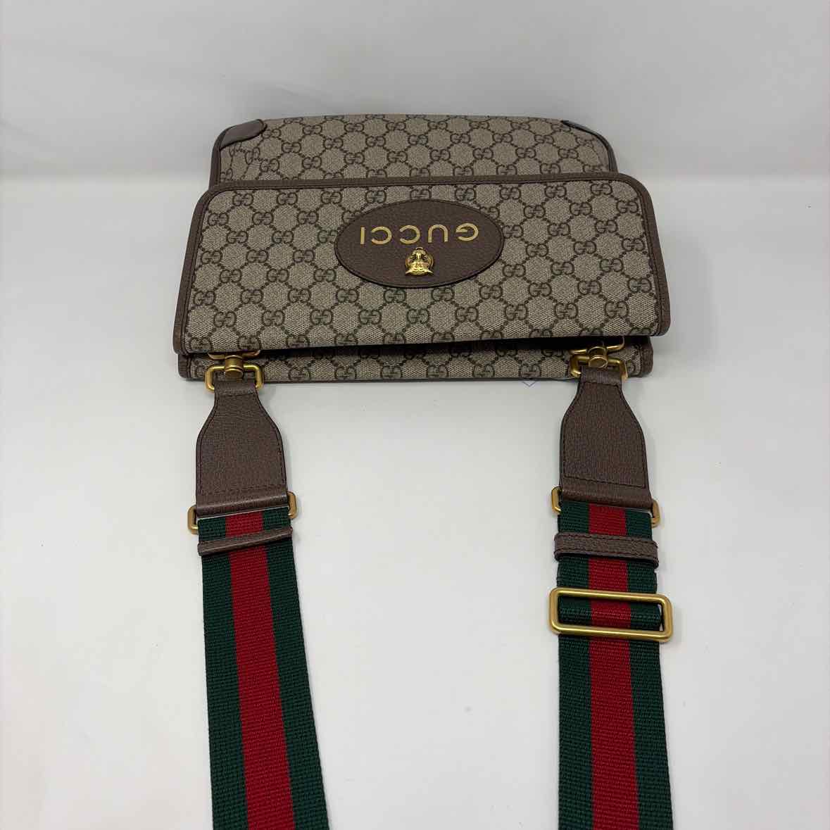 Pre-Owned Gucci Monogram Canvas Designer Handbag