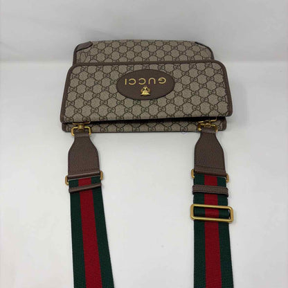 Pre-Owned Gucci Monogram Canvas Designer Handbag