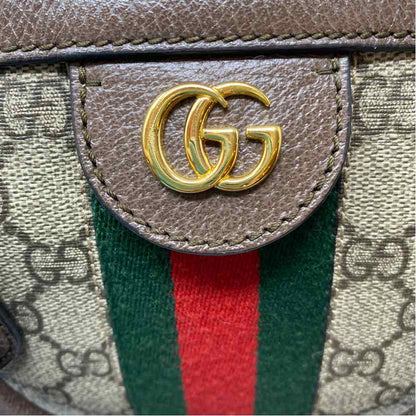 Pre-Owned Gucci Monogram Canvas Designer Handbag
