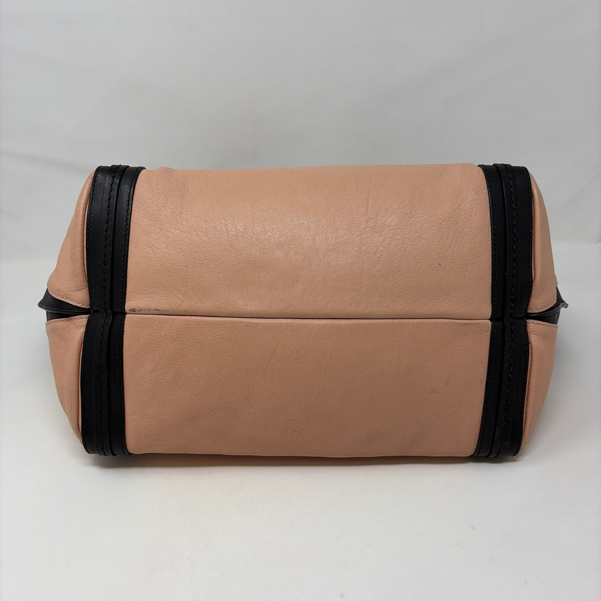 Pre-Owned Chloe Pink/Black Leather Designer Handbag