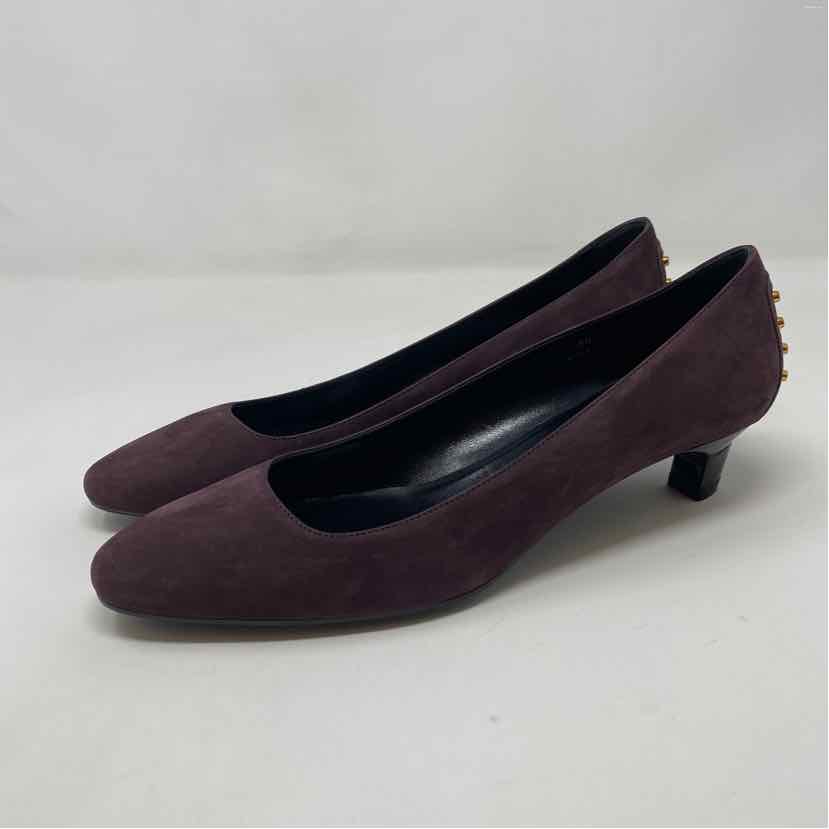 Pre-Owned Shoe Size 8 Tod's Wine Casual