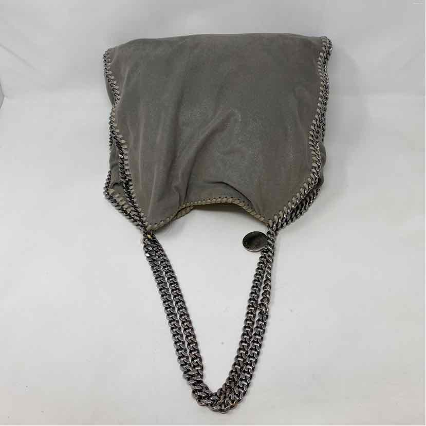Pre-Owned Stella McCartney Grey Fabric Designer Handbag