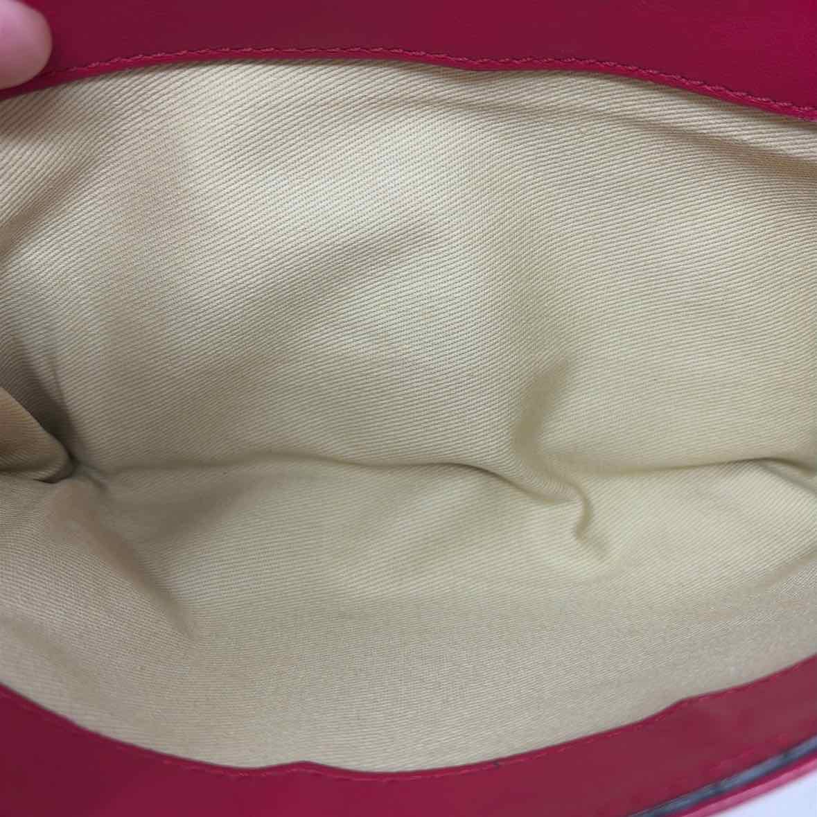 Pre-Owned Valentino Pink Leather Designer Handbag