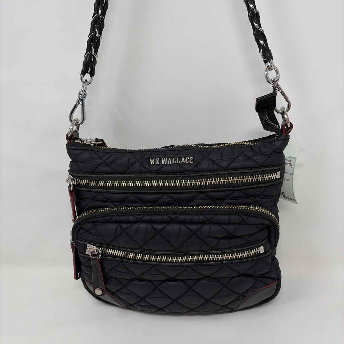 Pre-Owned MZ Wallace Black Nylon Handbag
