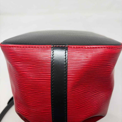 Pre-Owned Louis Vuitton Red Leather Designer Handbag