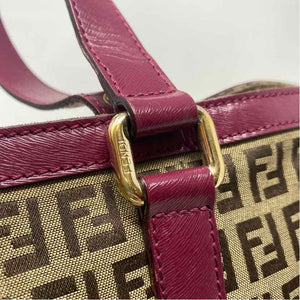 Pre-Owned Fendi Monogram Canvas Handbag