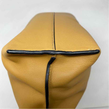 Pre-Owned Loewe Cognac Leather Designer Handbag