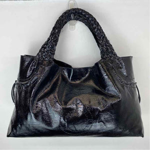 Pre-Owned Salvatore Ferragamo Black Patent Handbag