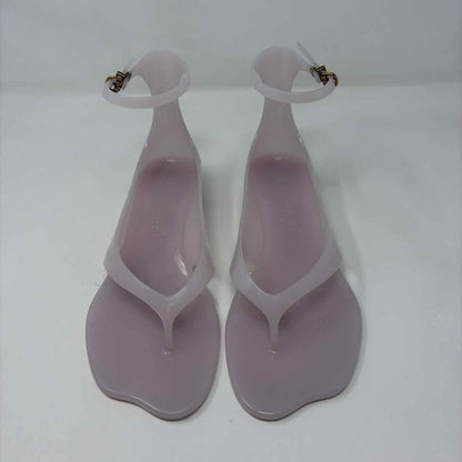 Pre-Owned Chloe Lavender Plastic Shoe Size 9.5 Designer Shoes