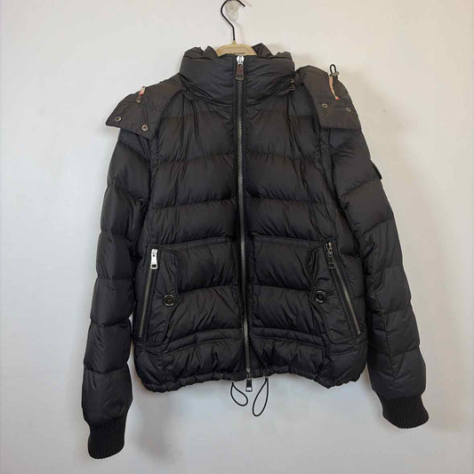 Pre-Owned Burberry Brit Black Nylon Women Size S Designer Clothes