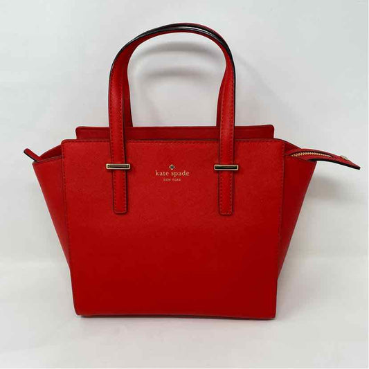 Pre-Owned Kate Spade Red Leather Handbag