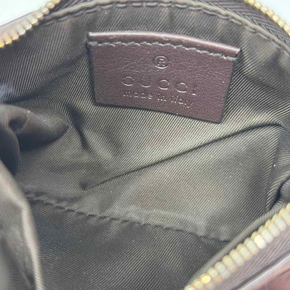 Pre-Owned Gucci Brown Leather Designer Handbag