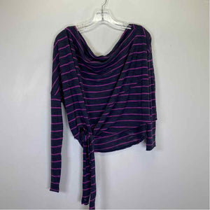 Pre-Owned Size M Free People Purple Stripe Sweater