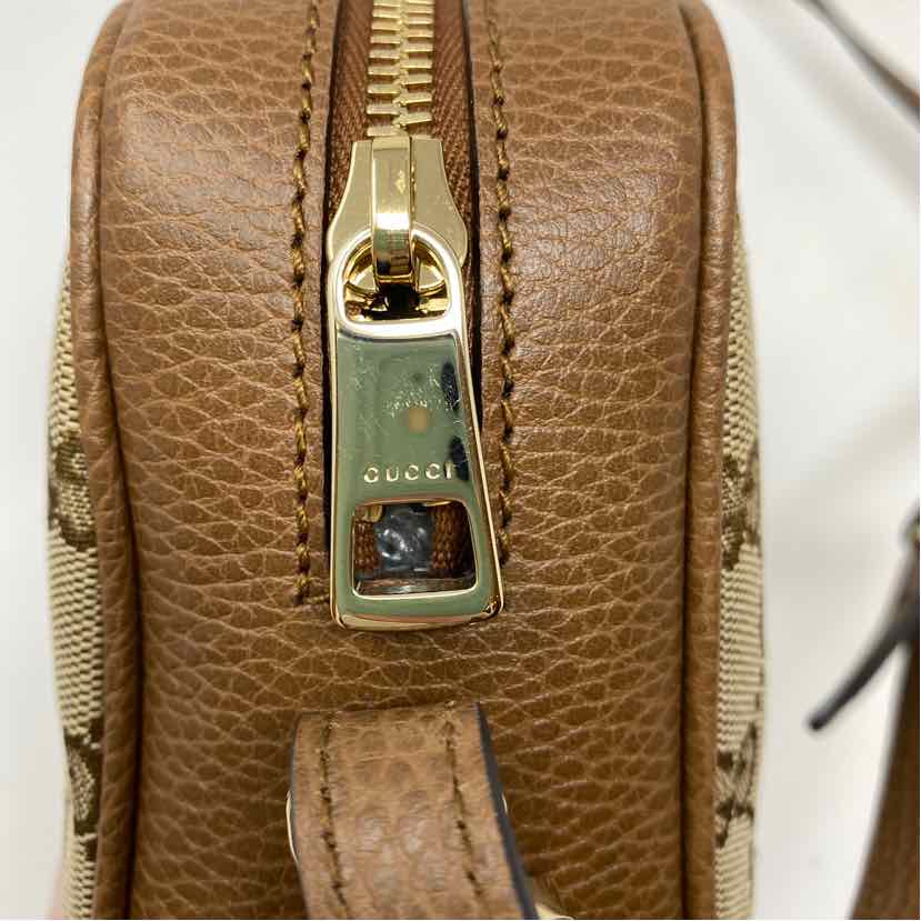 Pre-Owned Gucci Monogram Canvas Designer Handbag