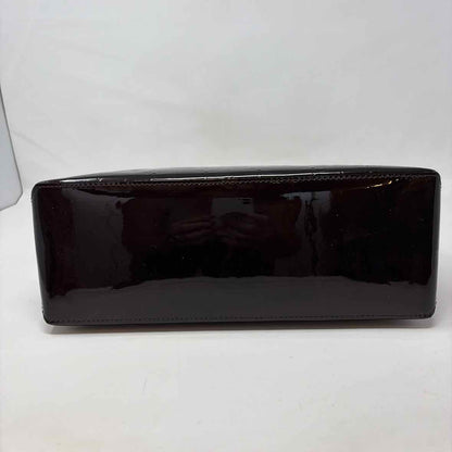 Pre-Owned Louis Vuitton Burgundy Patent Designer Handbag