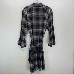 Pre-Owned Size M Vince Camuto Plaid Casual Dress