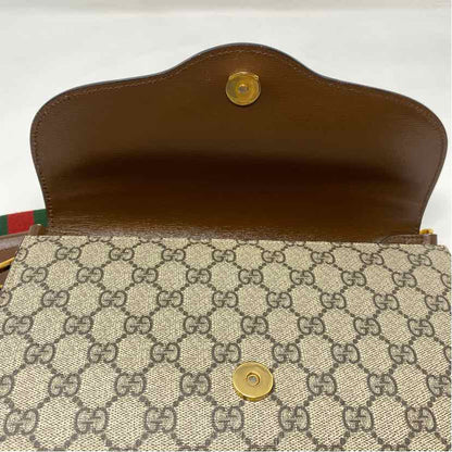 Pre-Owned Gucci Monogram Canvas Designer Handbag